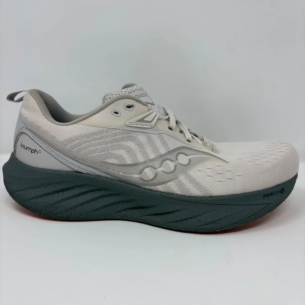 Saucony Triumph 22 Men's Size 11 Fog Grey Running Shoes (S20964-250)
